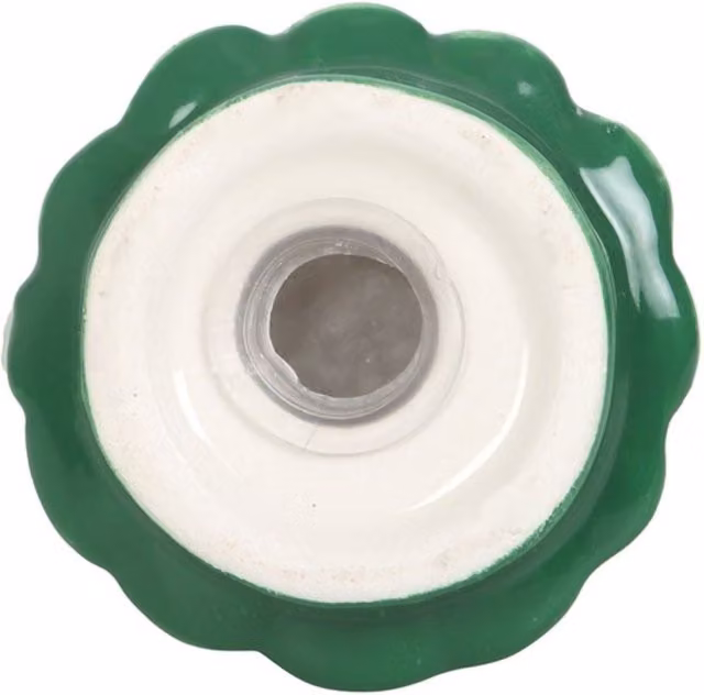KDMK Ceramic Christmas Tree Salt and Pepper Shakers in Green