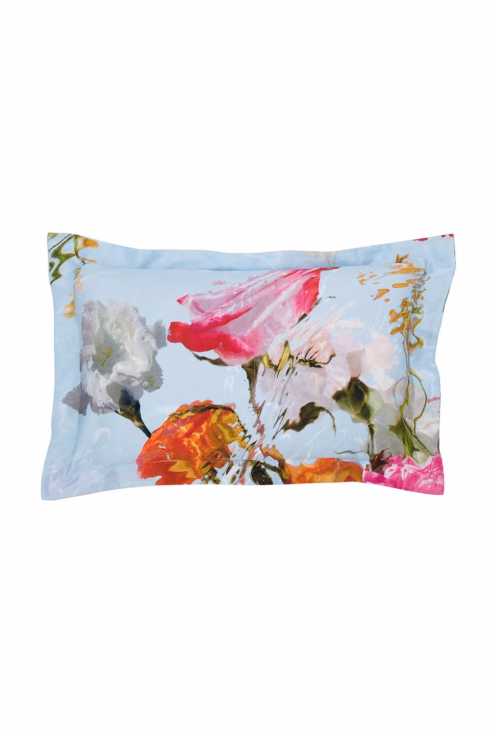 Ted Baker Floating Floral Mako Satin Cotton Duvet Cover and Pillowcase Set, Multicolour, W: 180 cm, H: 200 cm – 2