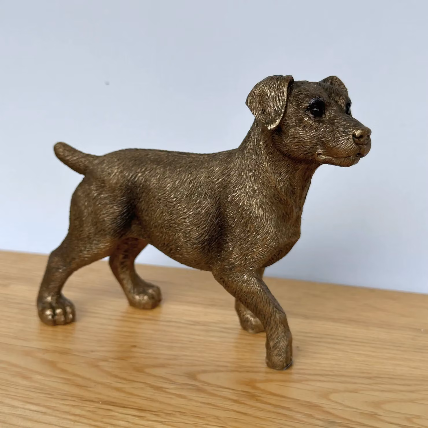 Leonardo Reflections Bronzed Jack Russell Terrier Dog Figurine in Bronze and Gold – 5