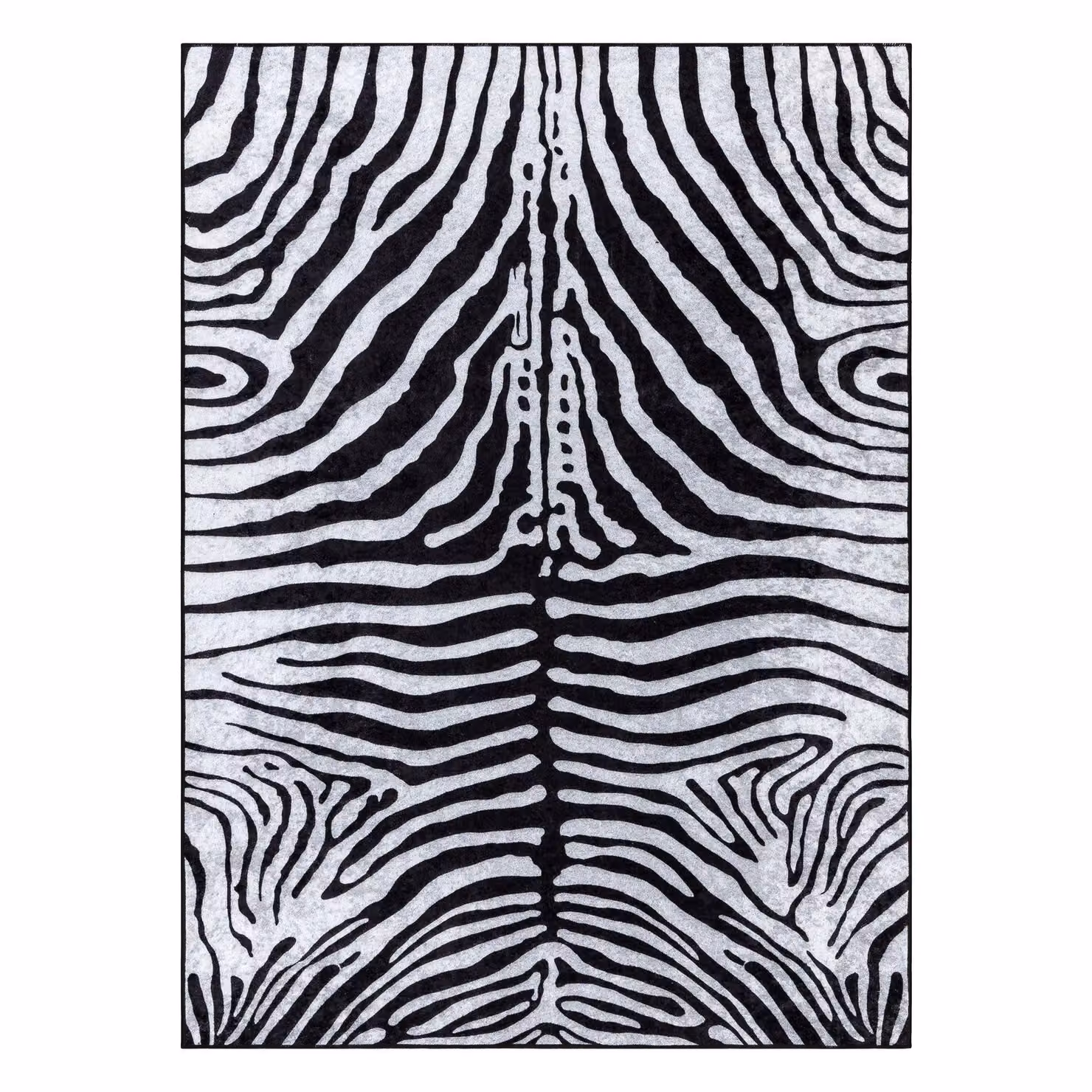 RugsX Miro Animal Print Rug in Black, W/D/H: 120 x 170 cm – 3