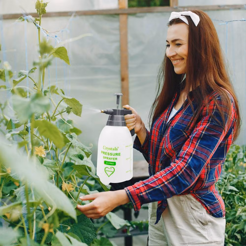 Crystals 3L Manual Pressure Sprayer for Garden Chemicals and Weeds, White – 2