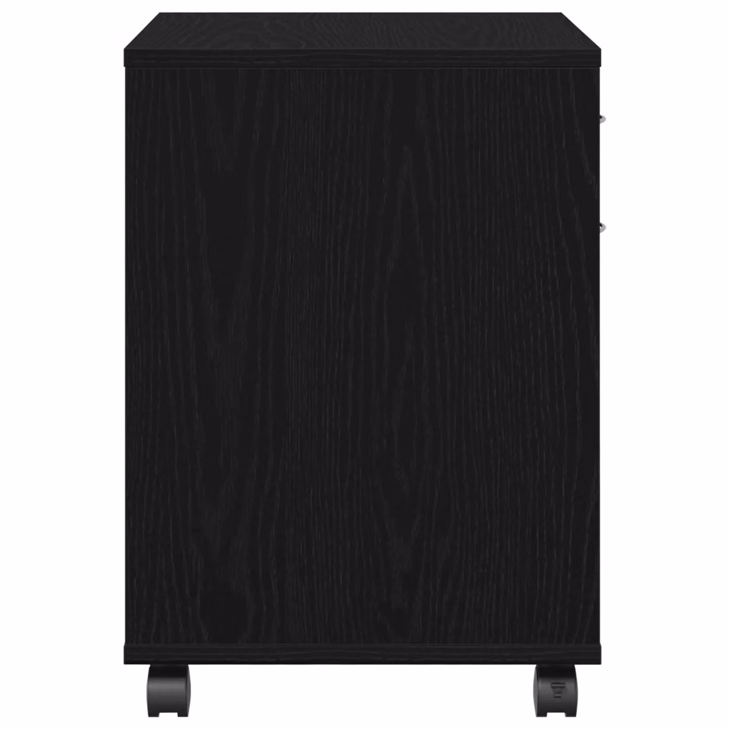 Berkfield Home Rolling Cabinet in Black Oak, W/D/H: 45 x 38 x 54 cm – 4