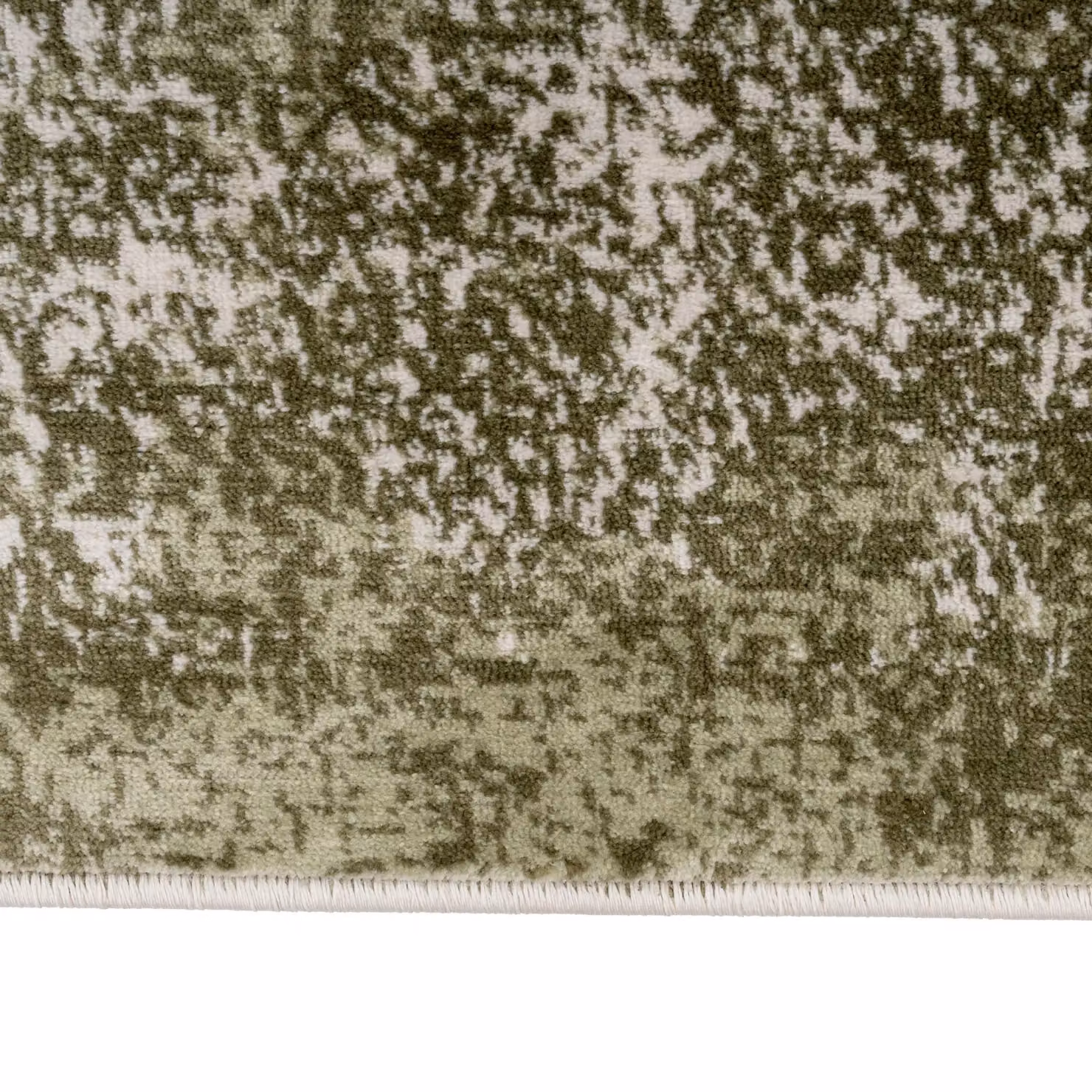 Kukoon Abstract Green Shabby Chic Distressed Effect Rug W: 120 cm, L: 170 cm – 3