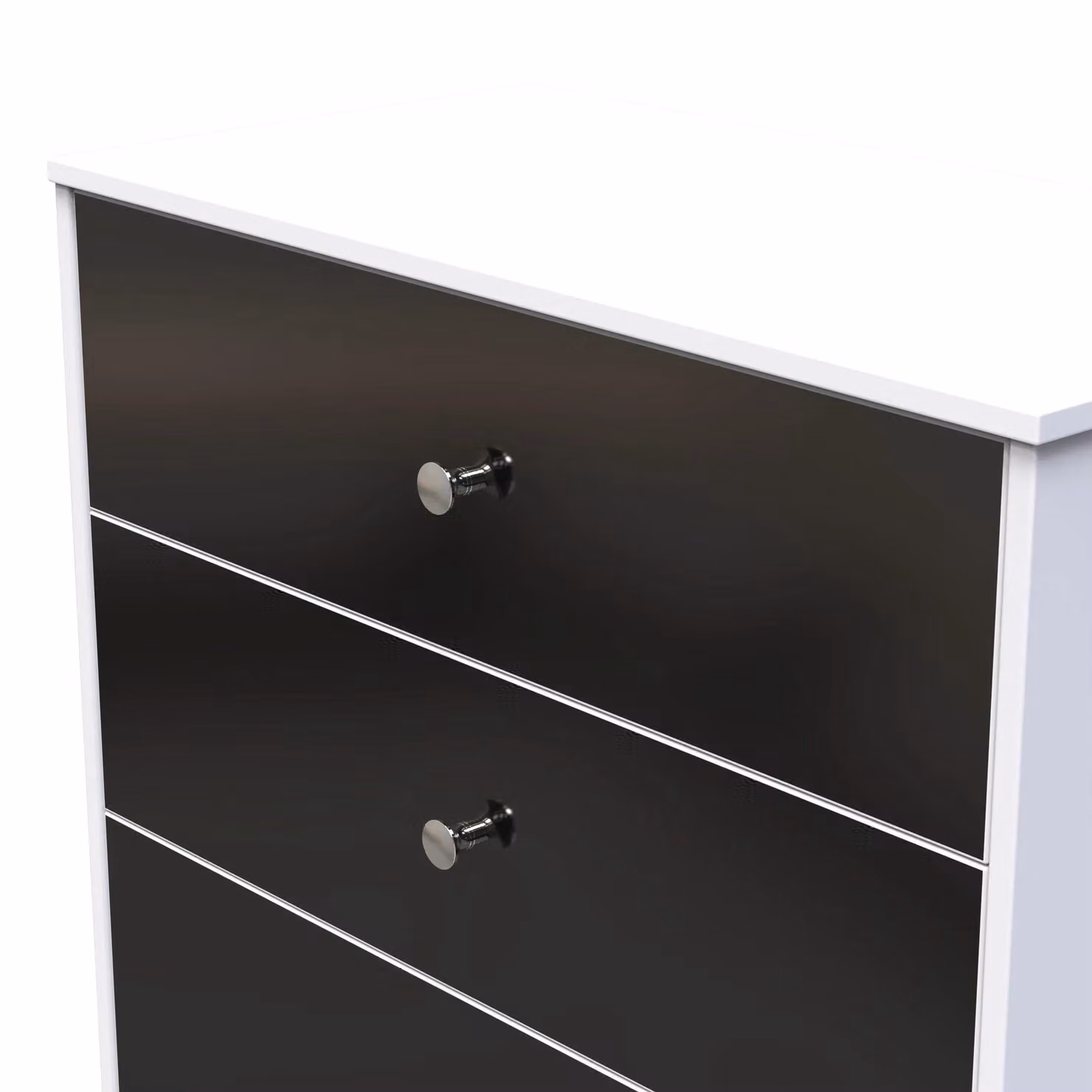 2 U Taunton 3 Drawer Deep Chest in Black – 3