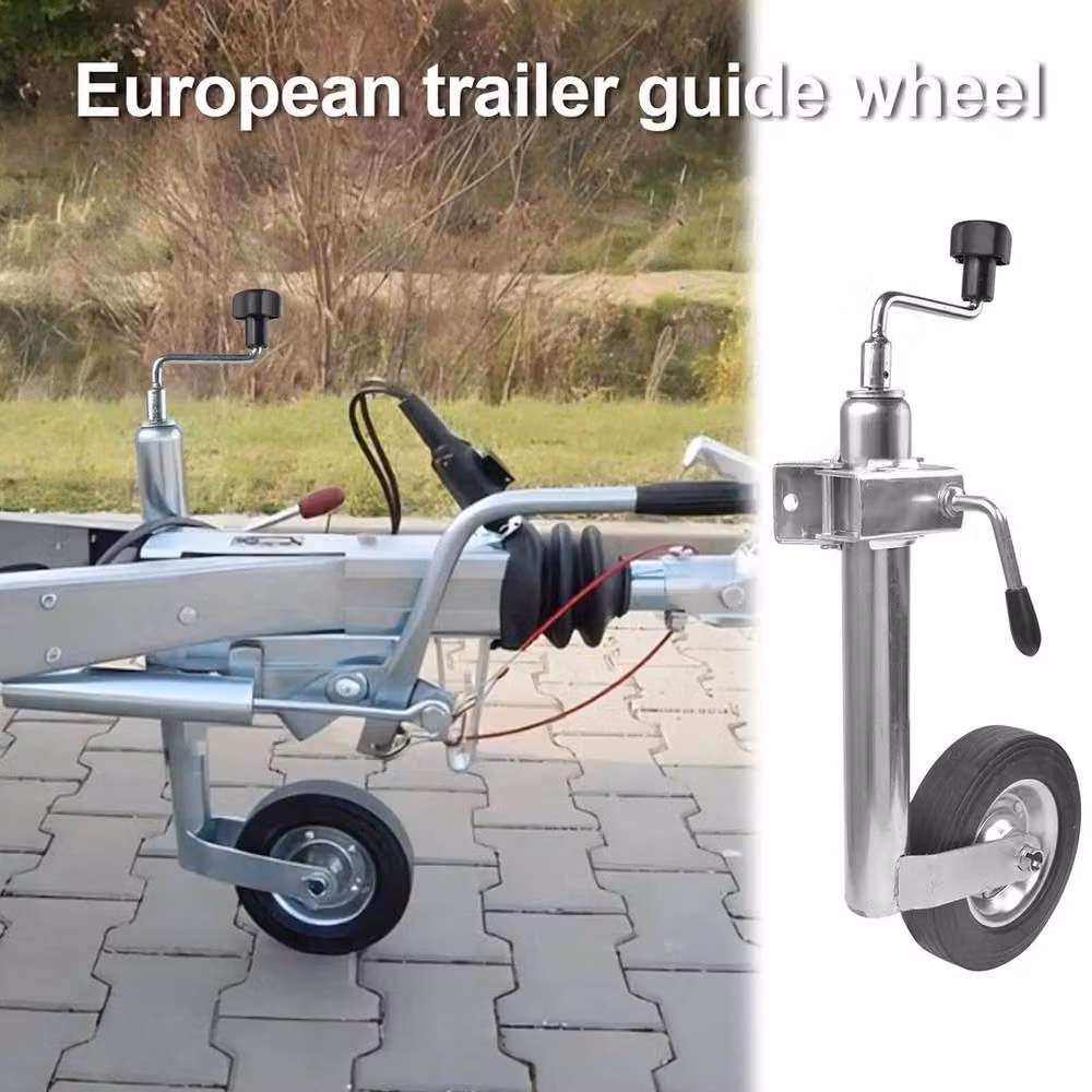 Kelvenix Heavy Duty Jockey Wheel with Clamp in Silver – 2