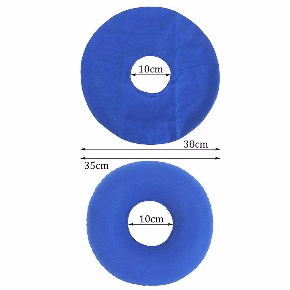 PAWNORA Inflatable Round Contoured Seat Cushion in Blue – 3