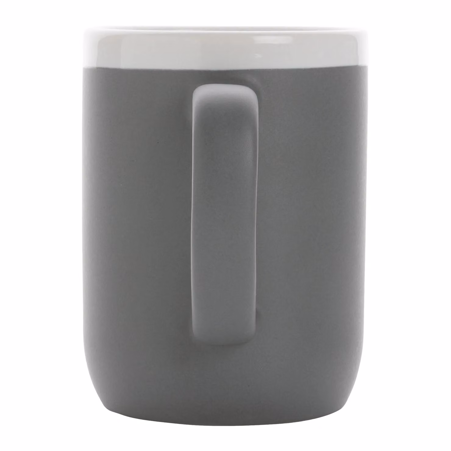 XD Design Contrast Rim Ceramic Mug, Grey, 300ml – 2