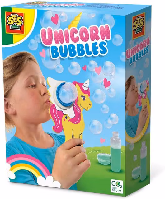 SES Unicorn Bubbles in Pink and Multicolour