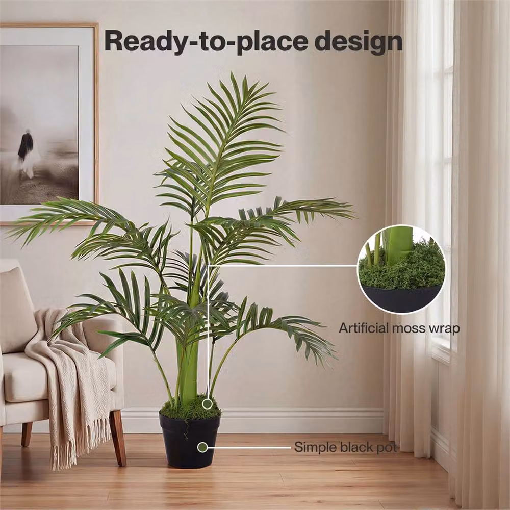 Havendro Realistic Green Artificial Faux Tree for Home and Office Decor – 3