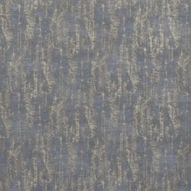 Clarke & Clarke Sontuoso Fabric in Blue, Grey and Silver