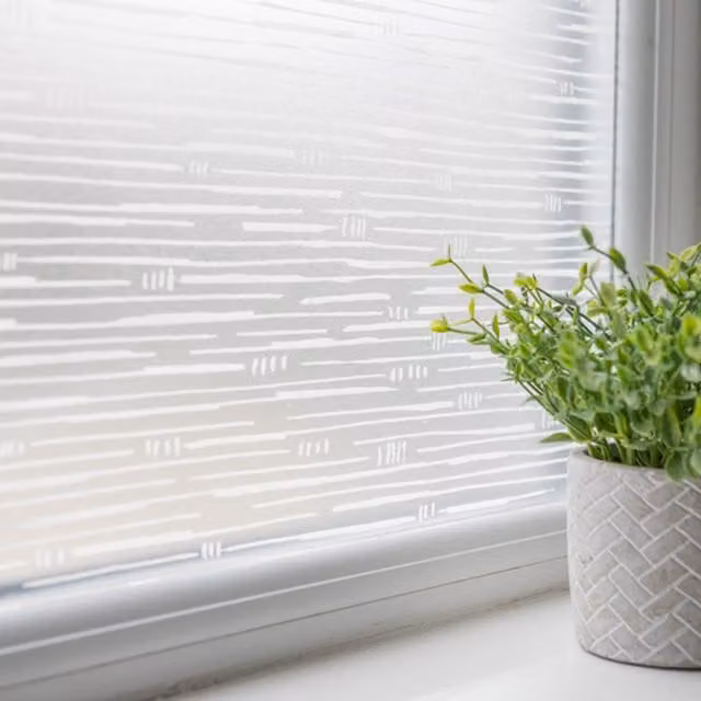 dc fix Japondi Premium Static Cling Window Film, White, W: 67.5 cm x L: 1.5 m