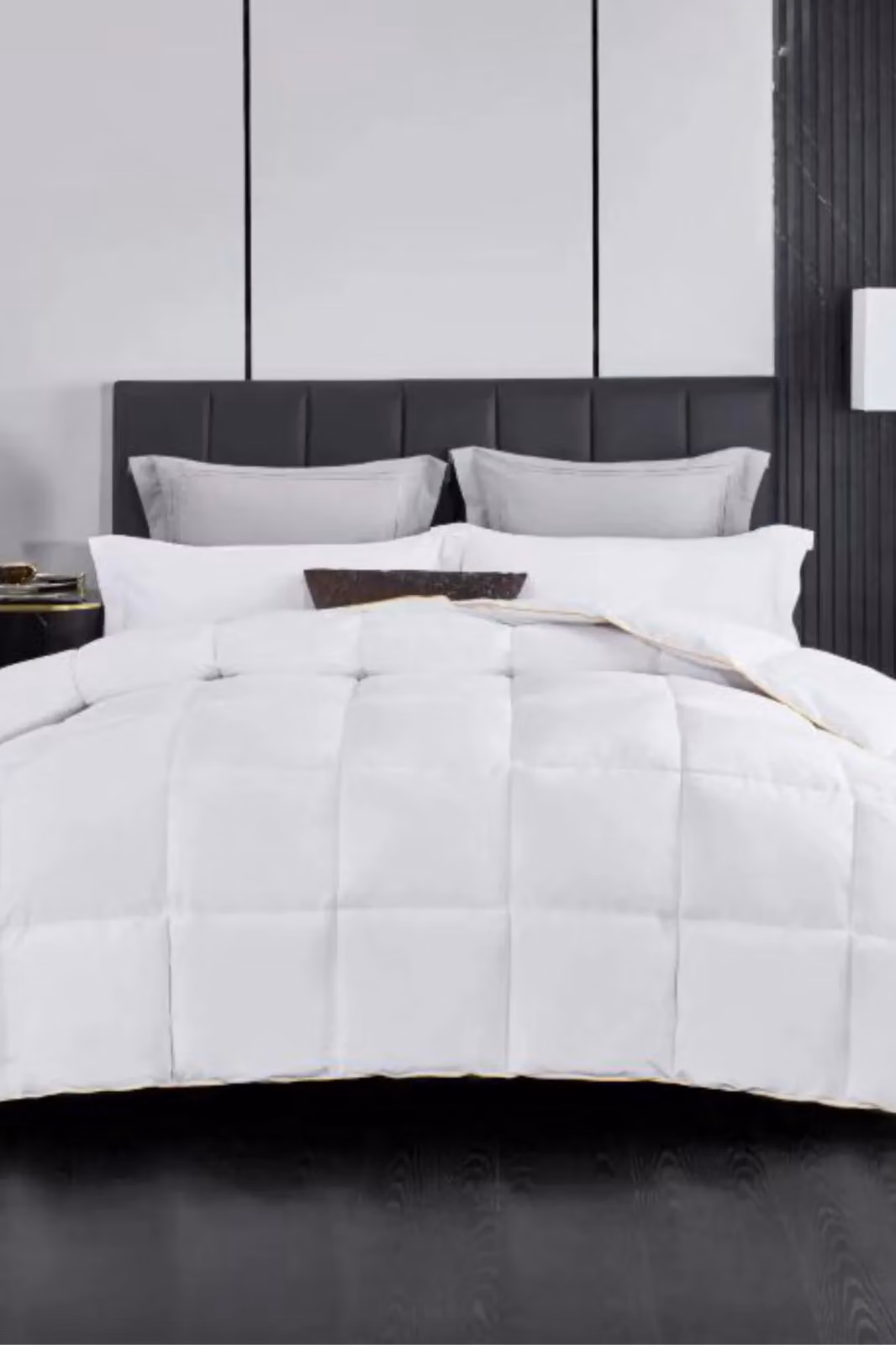 Ezysleep 13.5tog Premium Goose Feather and Down Duvet in White, W/D/H: 200 x 200 cm – 2