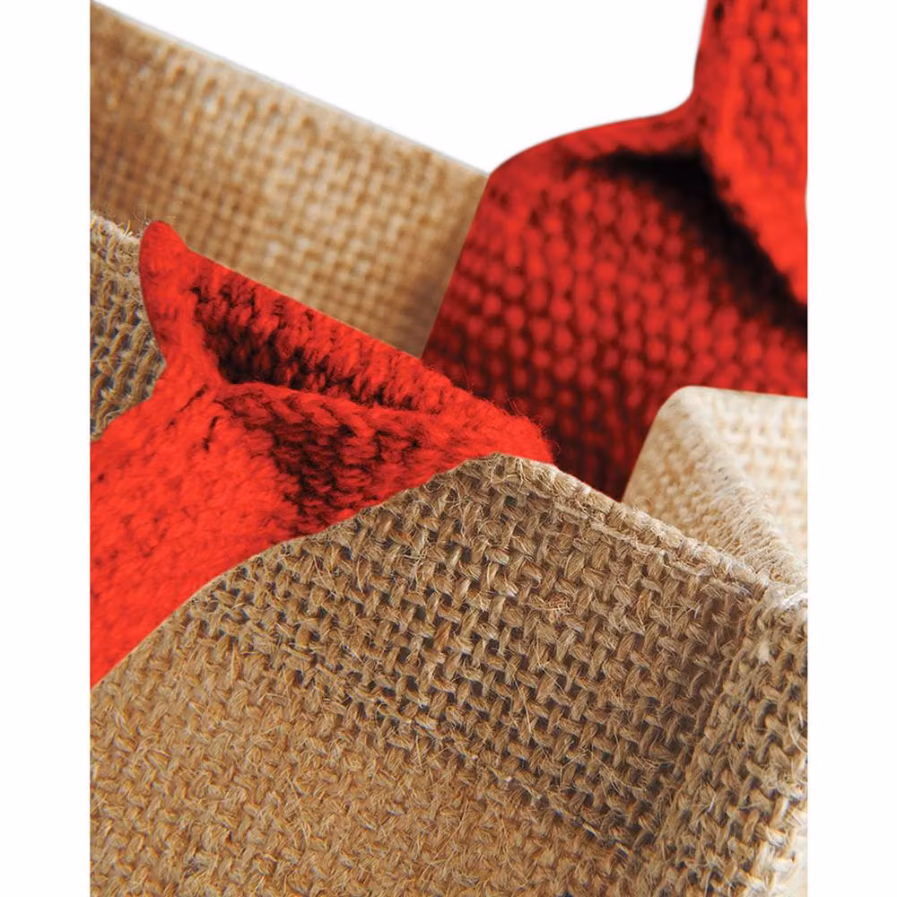 Westford Mill Jute Mini Gift Bag with Handles in Beige (6 l) – 2