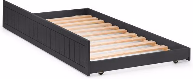 Cheshire Garnet Underbed in Anthracite Grey, Single 90 x 200 cm