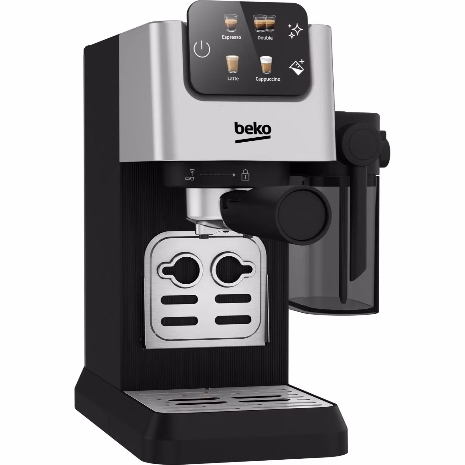 Beko CaffeExperto Manual Espresso Machine with Integrated Milk Jug and Touch Display in Black – 2