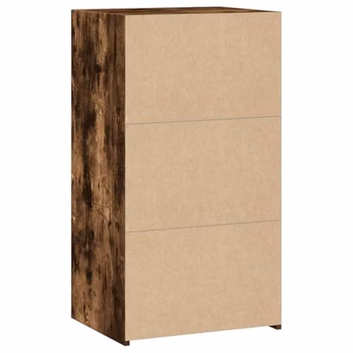 vidaXL Modern Sideboard in Brown Engineered Wood, W: 50 cm, D: 41 cm, H: 93 cm – 3