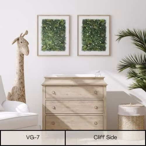 Ark Mat Cliff Side Artificial Plant Living Wall Panel, Green, W x H: 100 x 100 cm – 2
