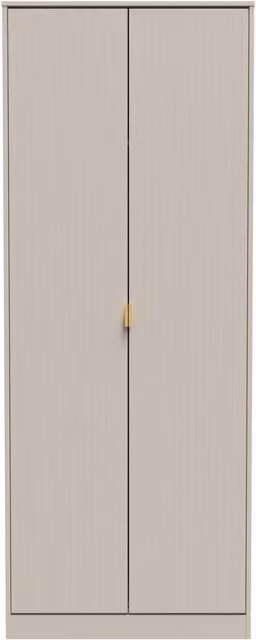 Ready Assembled 2 U Bexley 2 Door Wardrobe in Taupe – 1