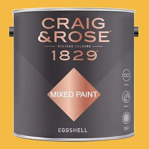 Craig & Rose 1829 Paint Stop Eggshell Paint in Lamplighter, 2.5 l
