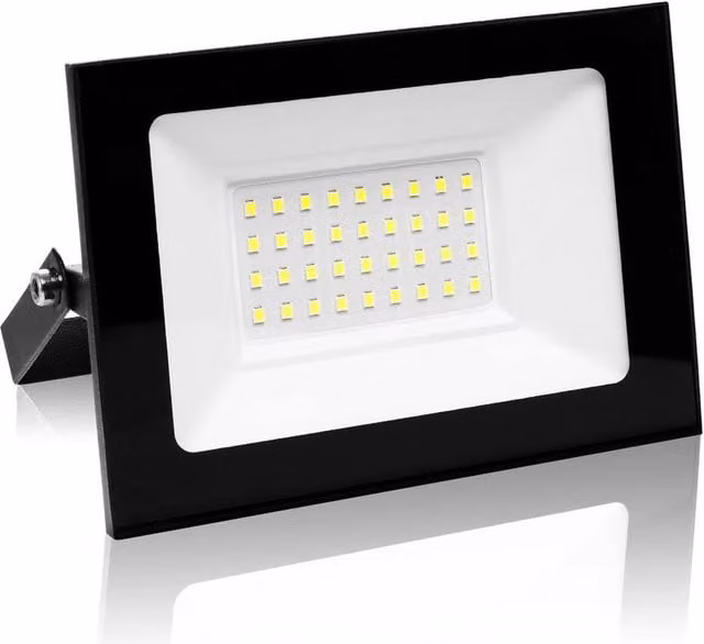 SPETLEK 4x 30W LED Outdoor Security Flood Light Spotlight in Black Aluminium – 1