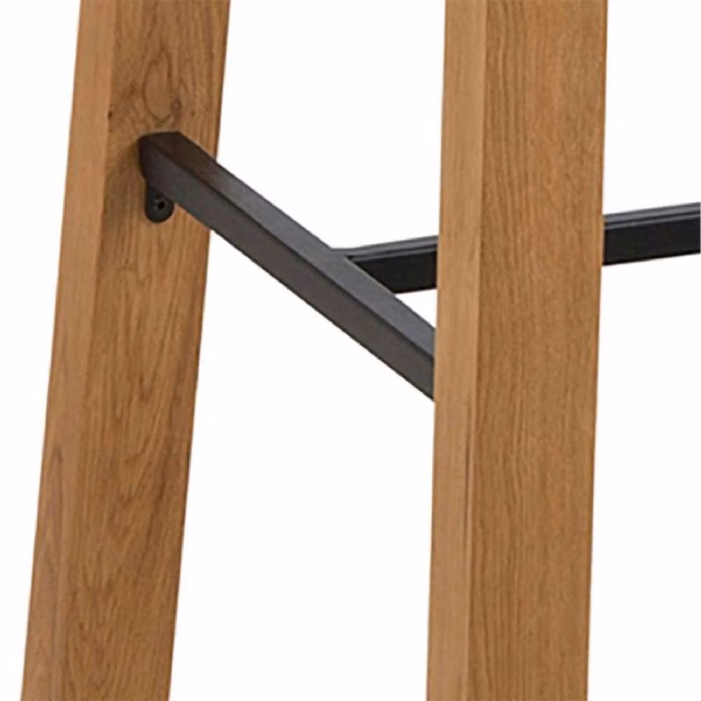 netfurniture Belgravia Bar Table in Brown Wild Oak – 5