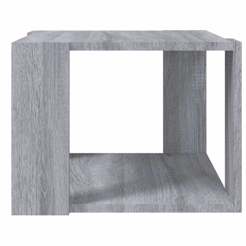 Berkfield Home Decorative Coffee Table in Grey Sonoma, W/D/H: 40 x 40 x 30 cm – 3