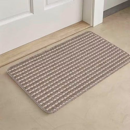 Desire Eden Washable Non-Slip Indoor Kitchen Mat, Beige, W: 57 cm, L: 120 cm