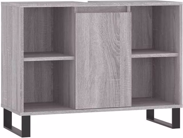 Berkfield Home Grey Sonoma Bathroom Cabinet W/D/H: 80 x 33 x 60 cm – 1