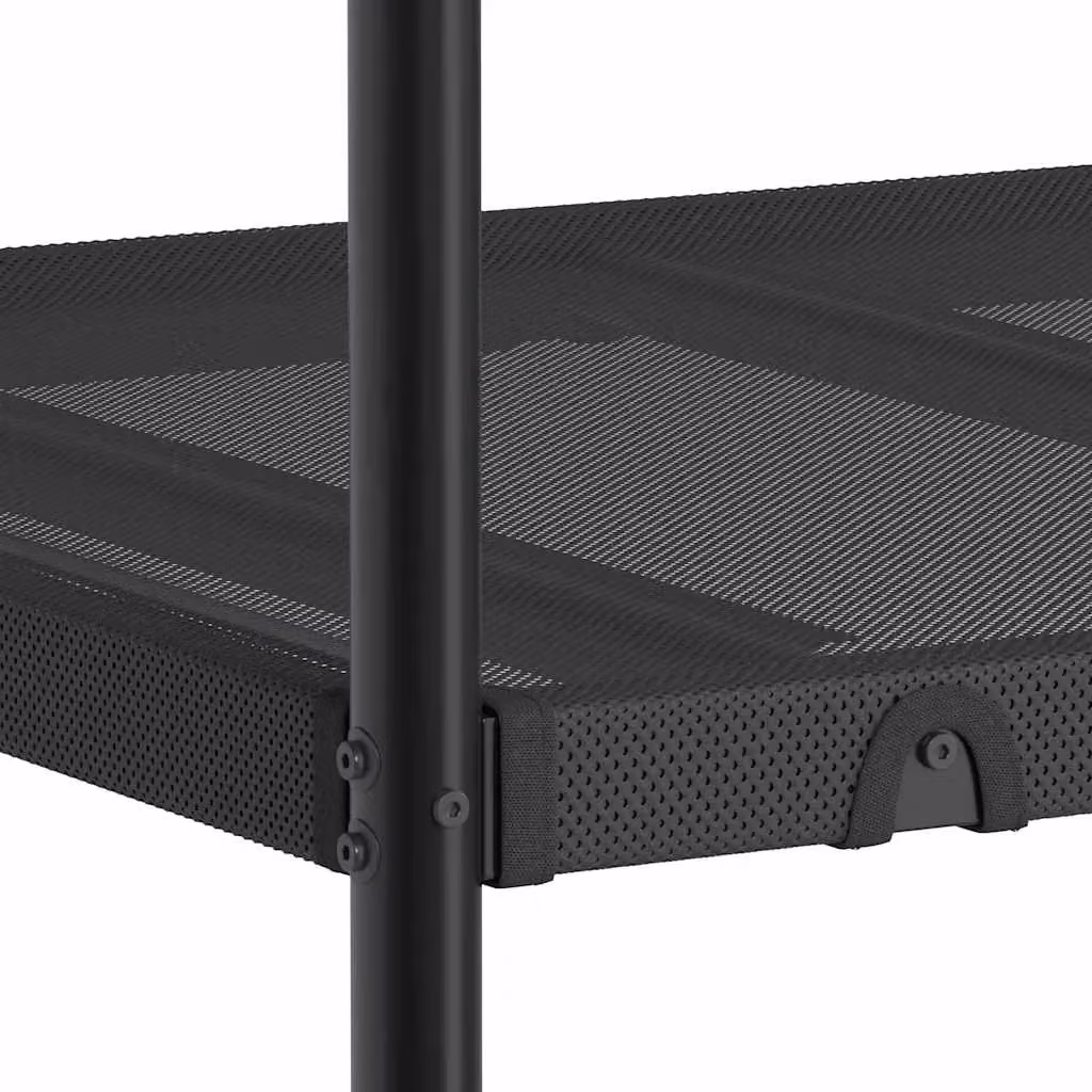 Berkfield Home Metal Bunk Bed in Black, W/D/H: 90 x 200 cm – 5