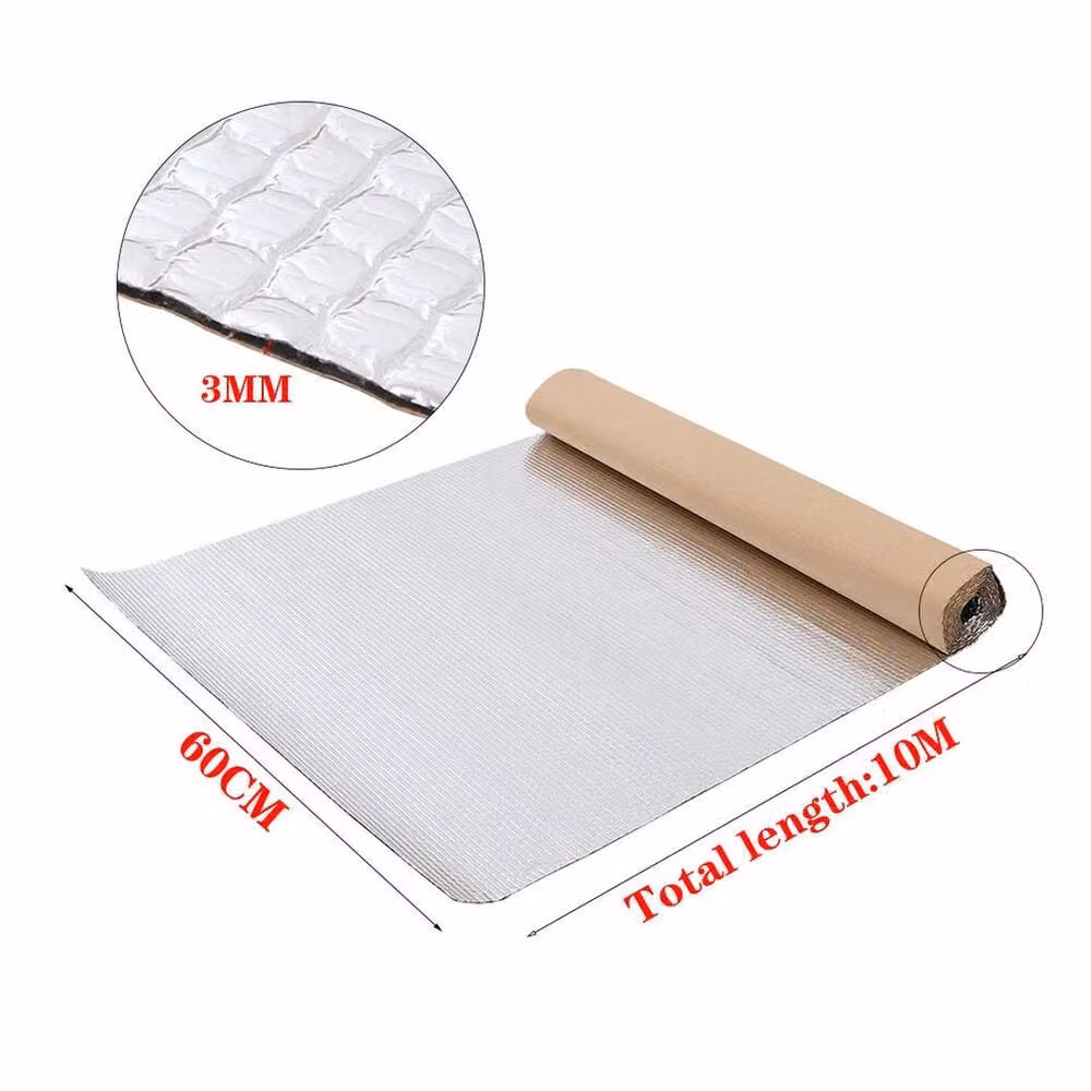 SPETLEK Self Adhesive Silver Double Bubble Insulation Foil for Sheds, W/H: 60 cm x 10 m – 2