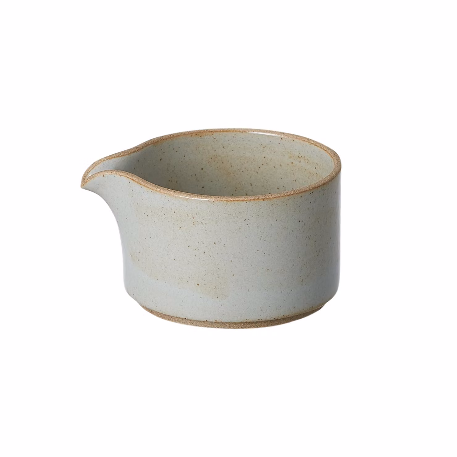 Hasami Porcelain Gloss Grey Ceramic Milk Pitcher Jug