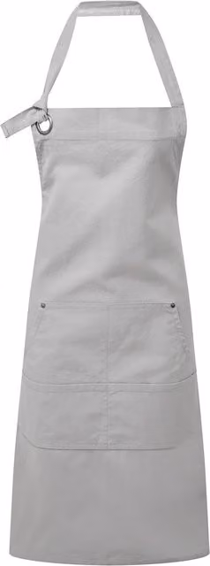 Premier Cotton Canvas Pocket Apron in Silver