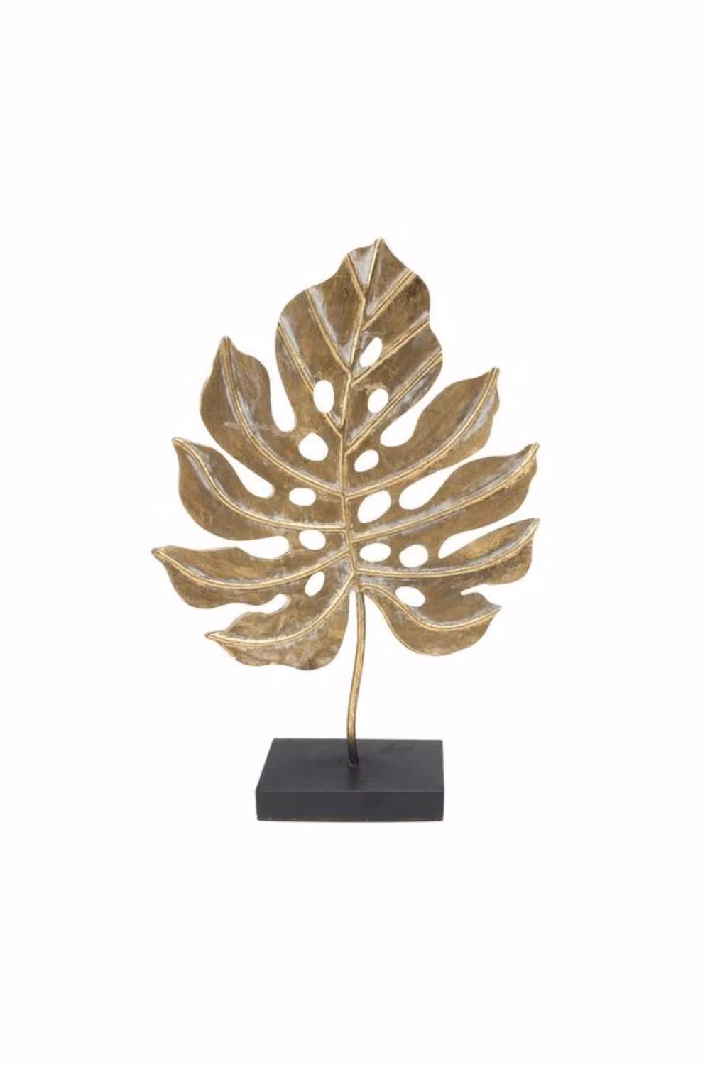 KDMD Brocante Botanical Monstera Leaf in Gold – 2