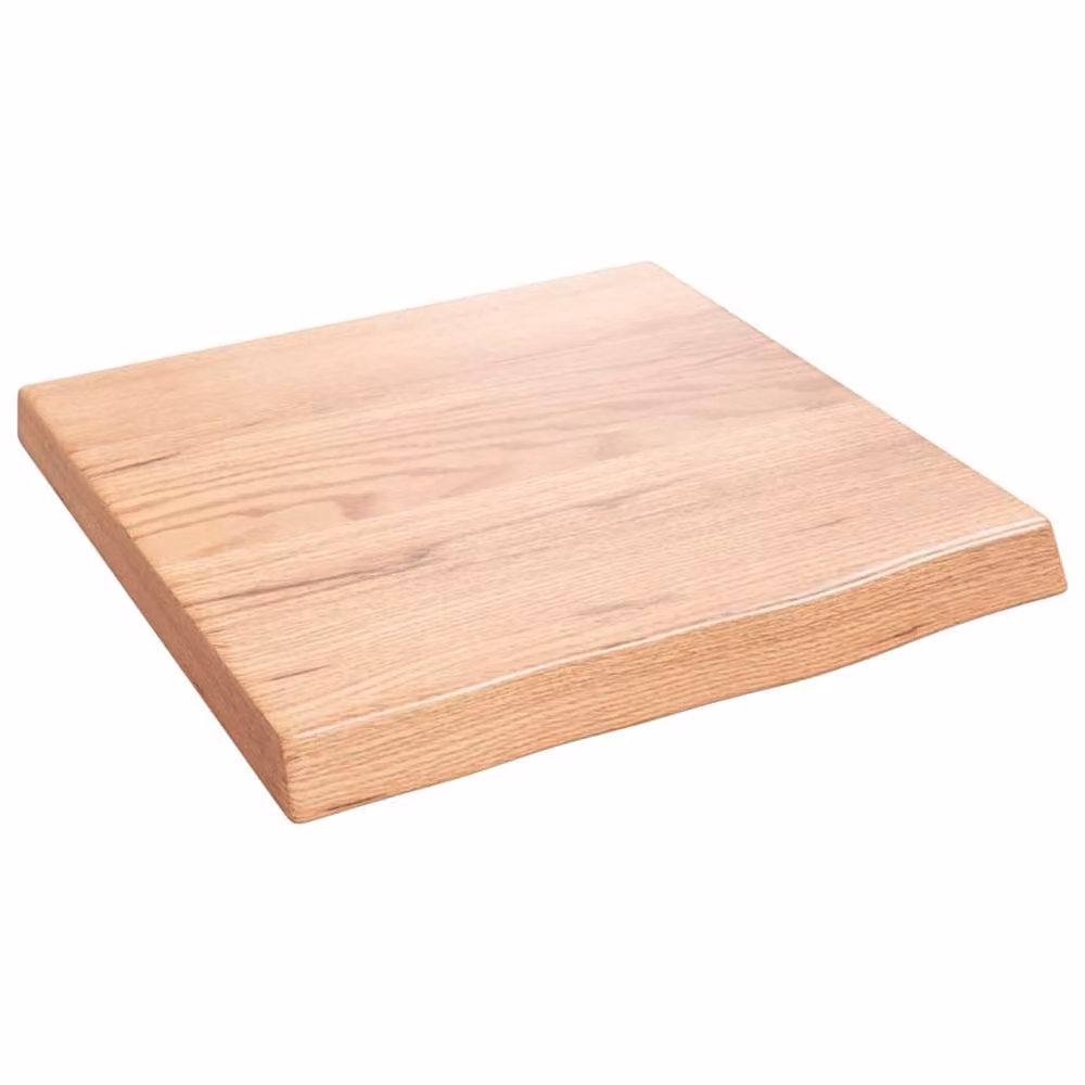 Berkfield Home Rustic Oak Wall Mounted Shelf, Light Brown, W: 40 cm, D: 40 cm, H: 40 cm – 2