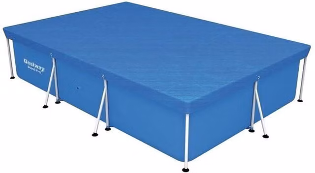Bestway Blue Rectangular Pool Tarpaulin Cover 300 x 200 cm