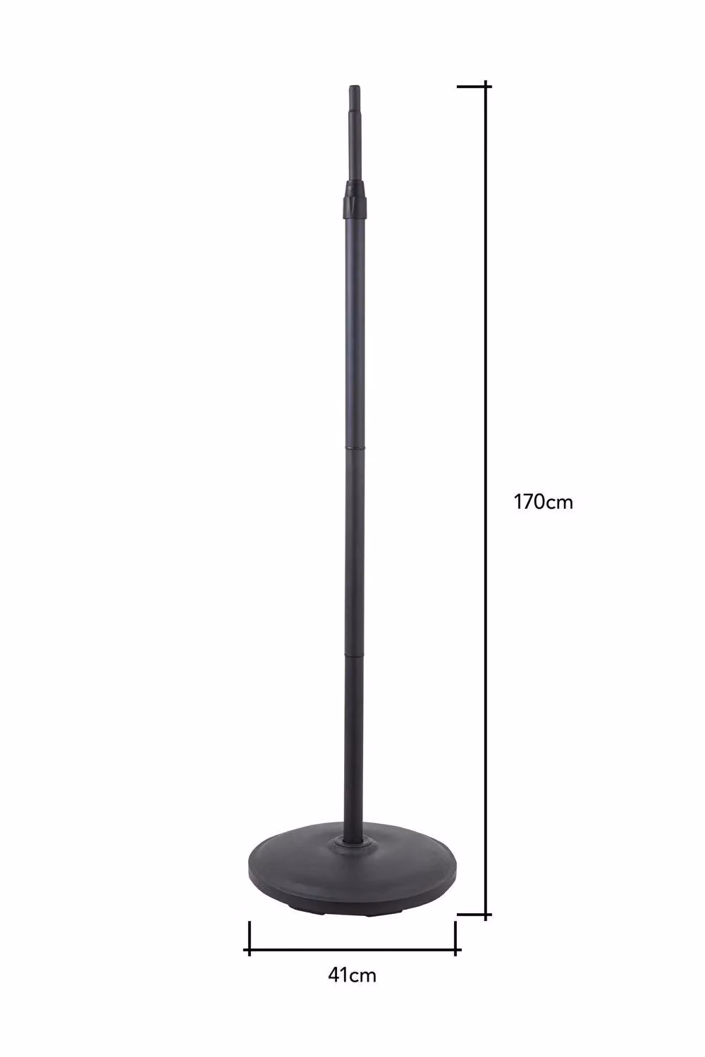 BHS Lighting Floor Stand for Wall Mounted Radiant Heaters in Black – 3
