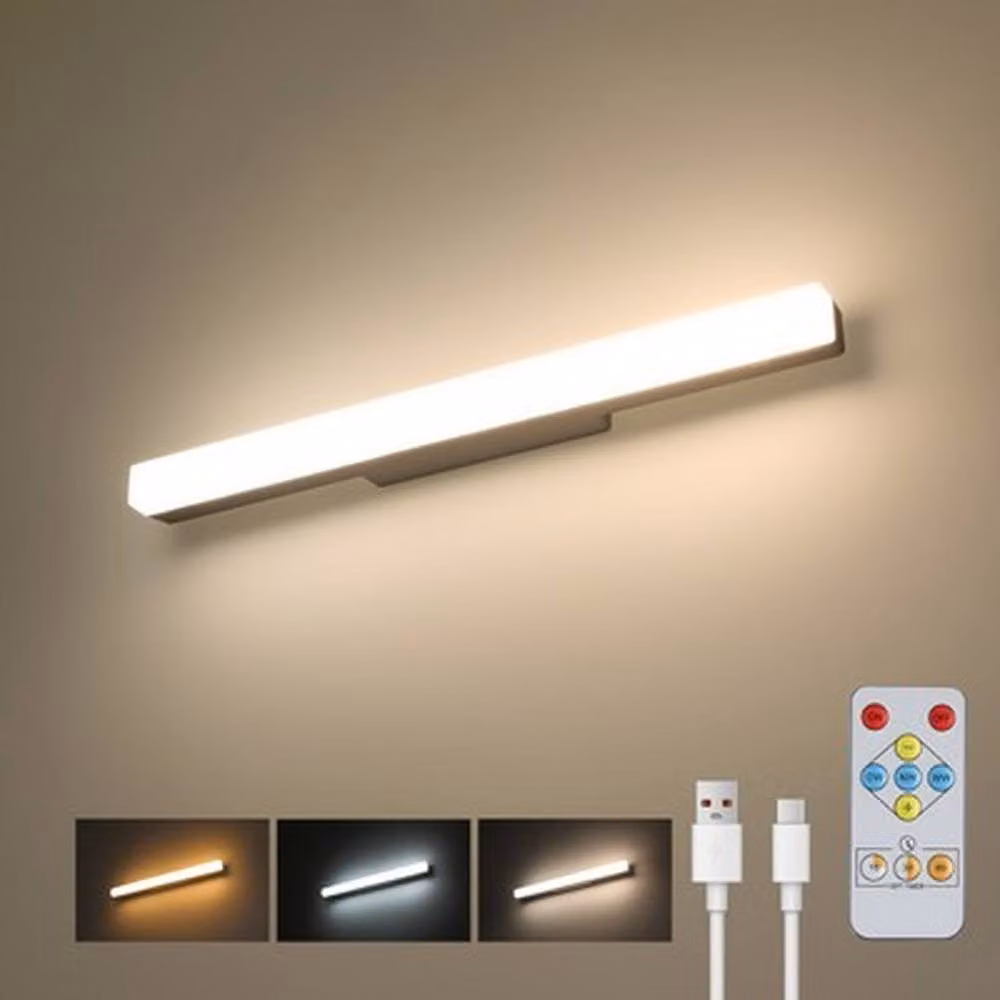 NESTLUNE 10W LED White Bathroom Wall Light for Over Mirror and Vanity – 2
