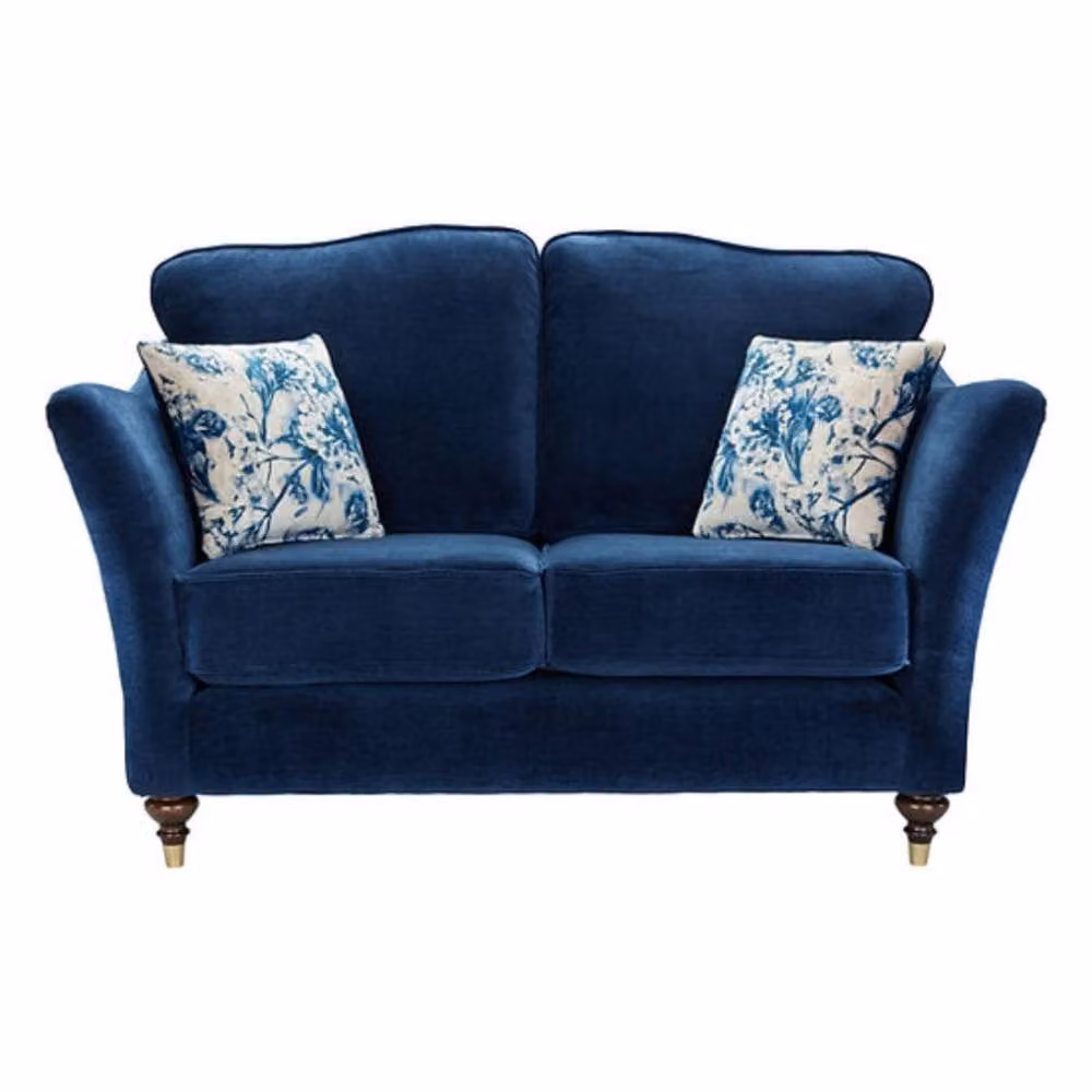 Stratus Interiors Windsor Aston Navy Upholstered Sofa Collection in Blue – 4