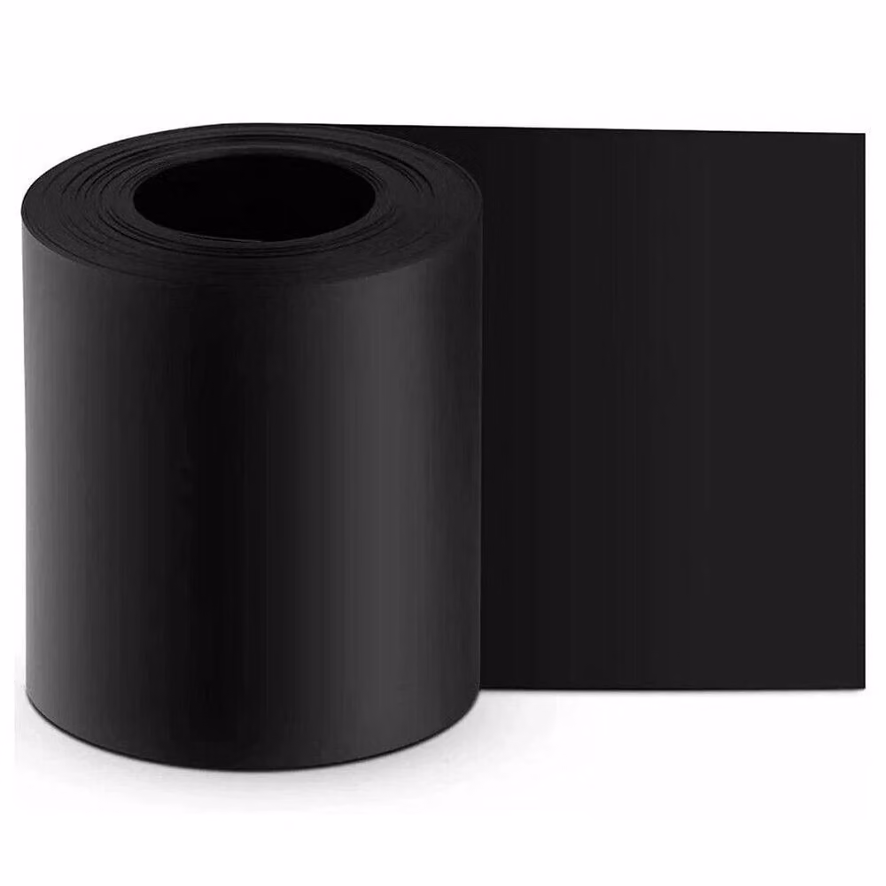 FLAVORA 5m Flexible Plastic Garden Lawn Edging with Fixing Pegs, Black – 3