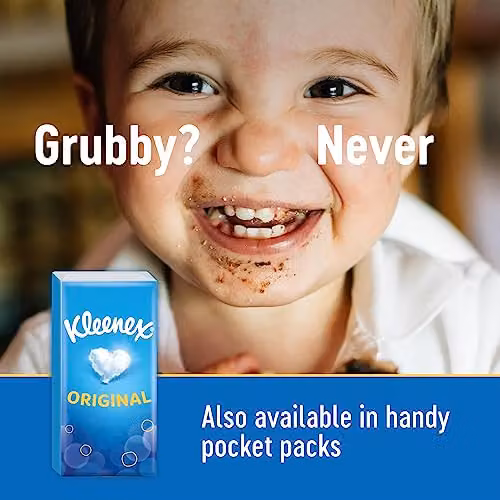 Kleenex Original Facial Tissues Blue Box – 3