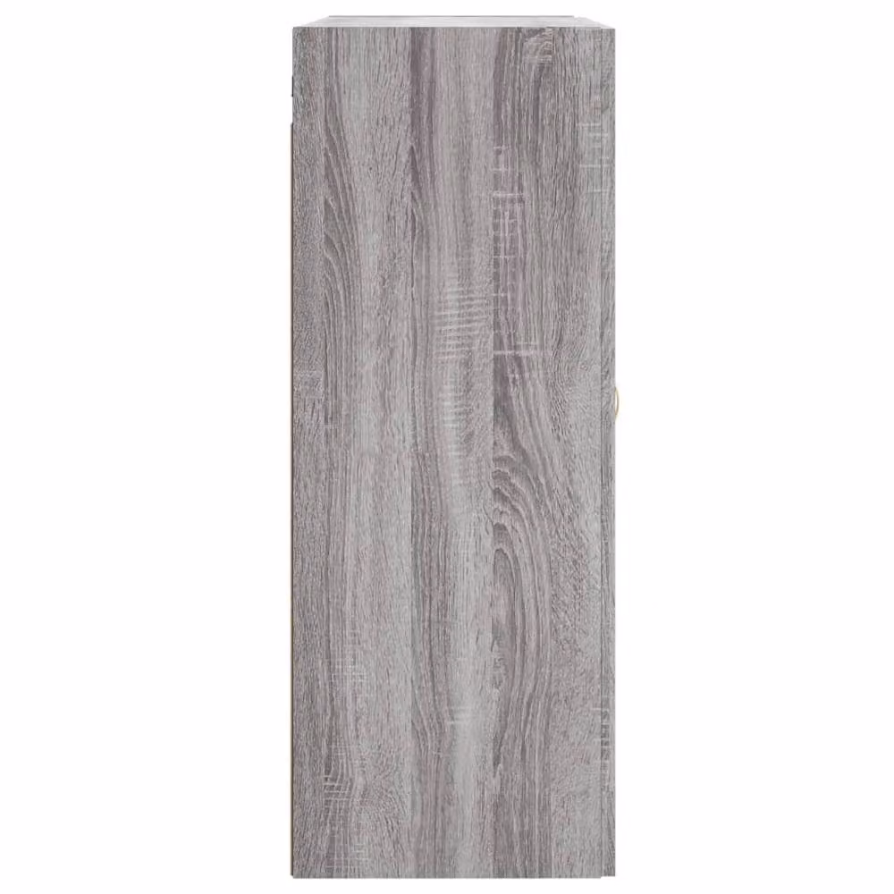 Berkfield Home Set of 2 Wall Mounted Cabinets in Grey Sonoma Engineered Wood – 4