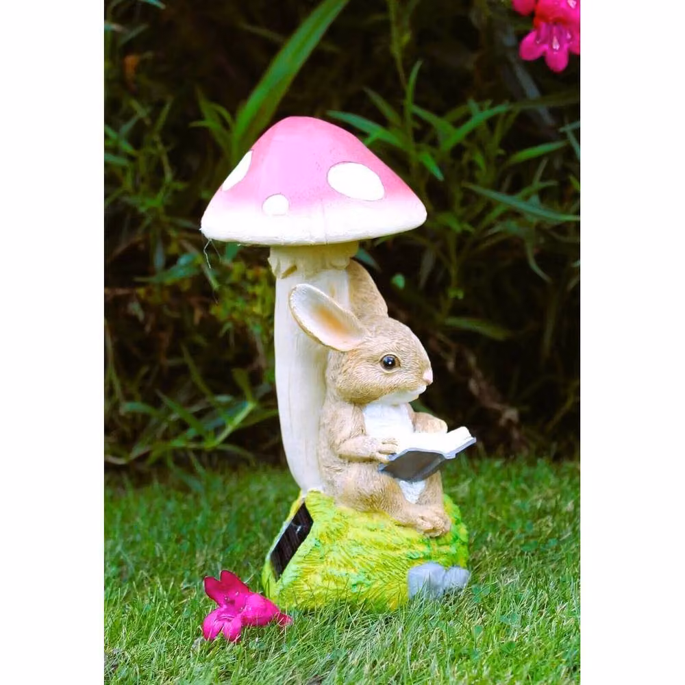 SPETLEK Solar Christmas Animal Garden Ornament in Multicolour – 3