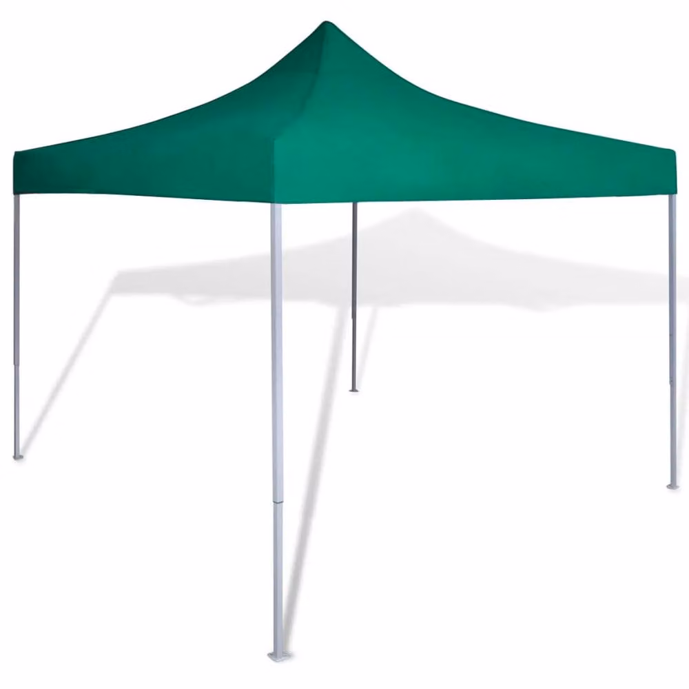 Berkfield Home Durable Foldable Tent, Green, W: 300 cm, D: 300 cm, H: 291 cm – 2
