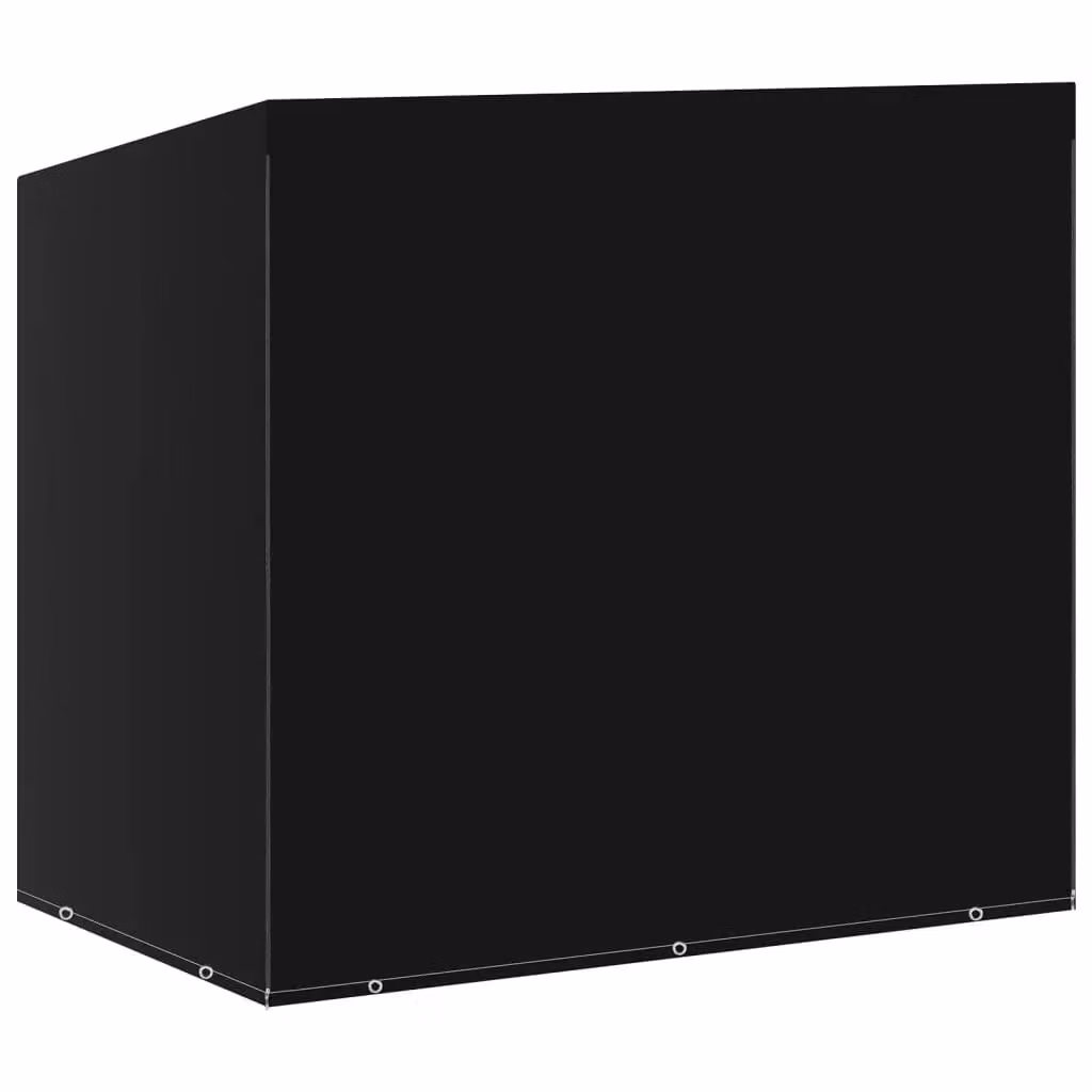 Berkfield Home Water Repellent Swing Bench Covers, 2 Pack, Black, W/D/H: 255 x 145 x 170 cm – 2