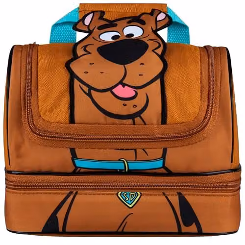 Get Trend Scooby Doo Kids Insulated Lunch Bag with Dual Compartments in Brown – 1