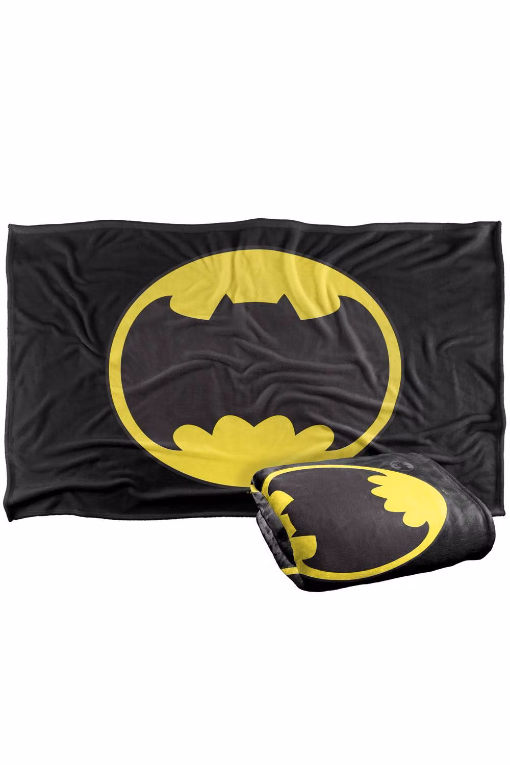 LOGOVISION Batman Frank Miller Wide Bat Logo Super Soft Fleece Throw Blanket, Multicolour, W: 152 cm, D: 127 cm – 7