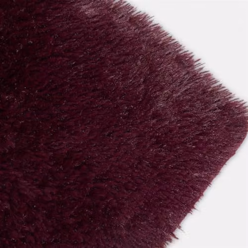 Sienna Red Fluffy Shaggy Runner Rug for Living Room, Hallway or Bedroom, W/D/H: 60 x 150 x 1 cm – 2