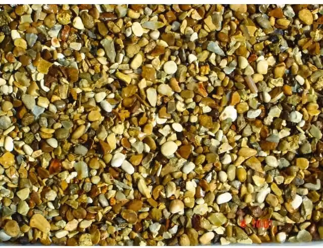 Buttercup Farm Golden Gravel Multicolour Decorative Natural Stone Aggregate 850 kg – 1