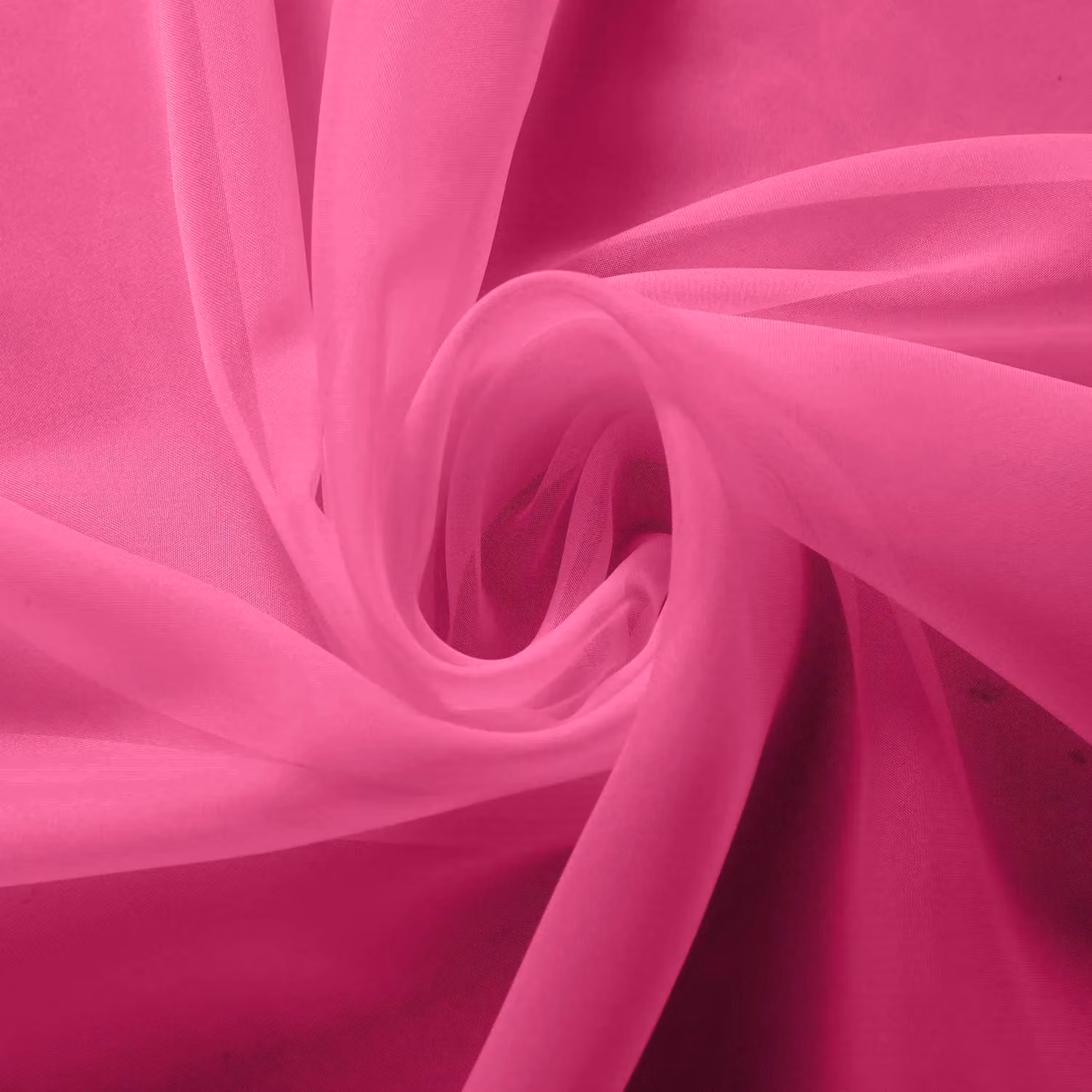 Luxury Living Plain Pink Voile Sheer Curtains, Pair, Width: 145 cm, Drop: 183 cm – 2