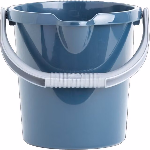 Casa 10L Plastic Bucket in Blue